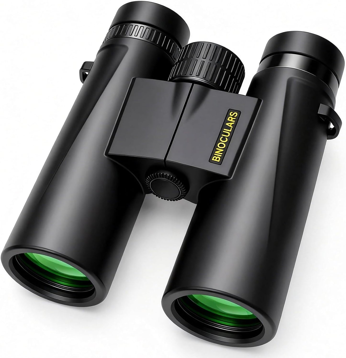 12x42 Binoculars for Adults, High Powered Binoculars with Large Eyepiece, Lightweight HD BAK4 Prism for Bird Watching, Travel, Hunting, Camping, Sports